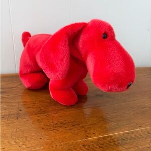 Vintage Ty Beanie Buddy “Rover” the Red Dog 1998